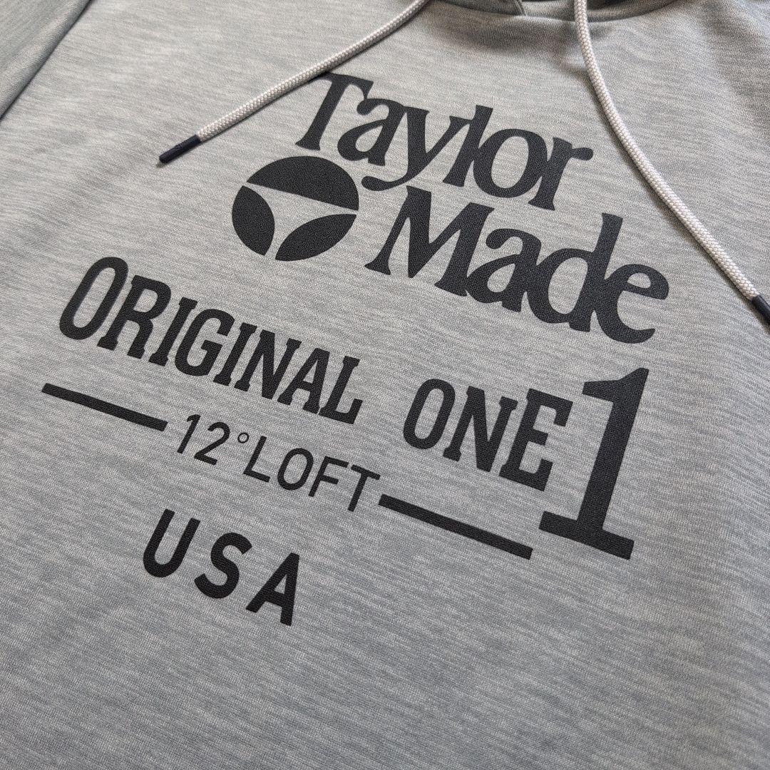 【未使用に近い】テーラーメイドゴルフ　ストレッチパーカー　グレー　L