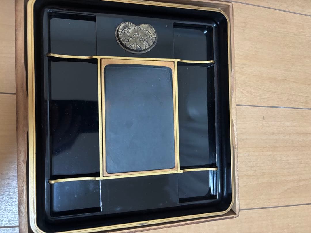 専用❣️時代　光琳　蒔絵　硯箱　螺鈿細工