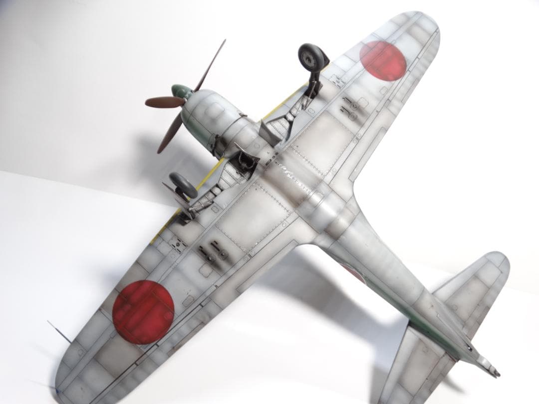 ファインモールド1/48日本海軍戦闘機「試製烈風」完成品