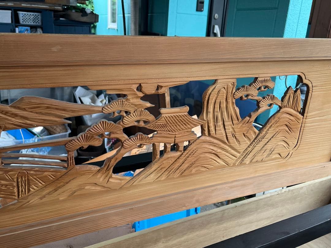 欄間彫刻、彫刻欄間、和室欄間彫刻、 レトロ欄間、欄間、欄間装飾