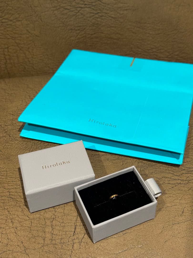 Hirotaka オニキスピアス　Sサイズ