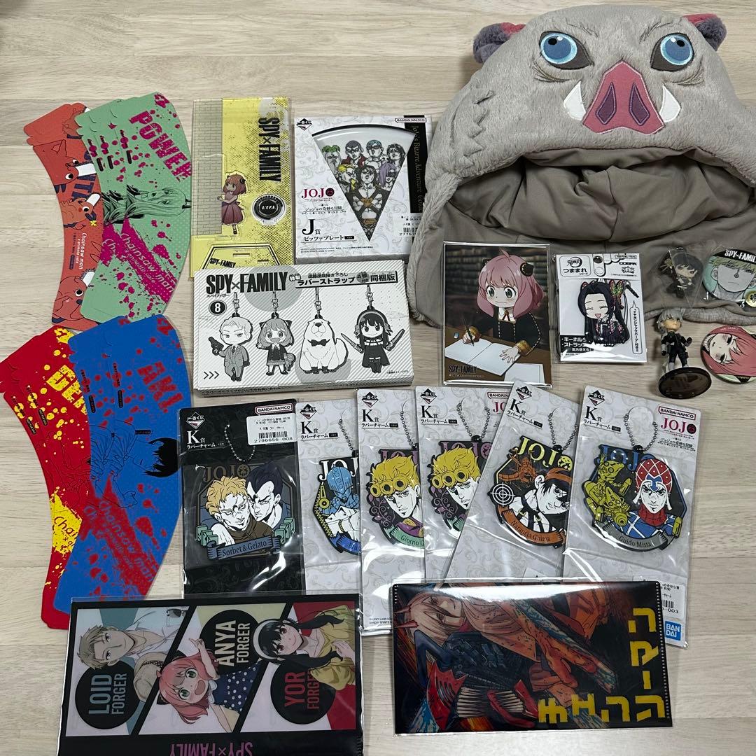 JUMP SHOP キャラクターグッズ まとめ売り 鬼滅の刃 呪術廻戦 ジョジョ