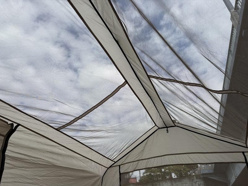 ジ*イ様 未使用！TOMOUNT トモウント ロッジ型 ワンタッチテント 自立型