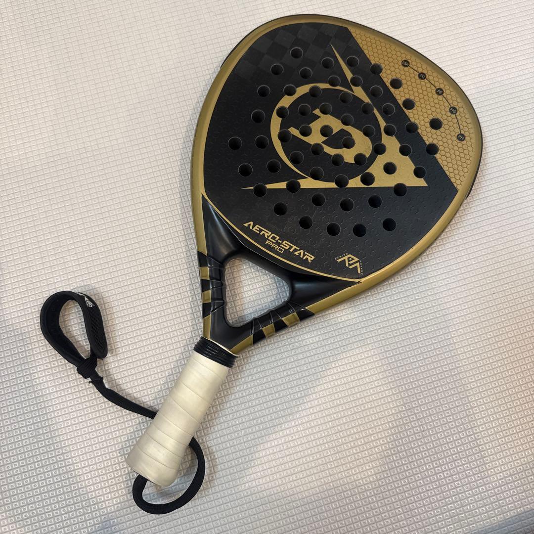 AERO-STAR PRO パデルラケット ブラック/ゴールド