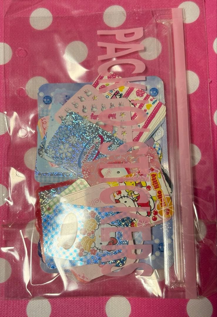 ☆レア☆ハローキティ フレーク シール 101ピース 2003年 未開封