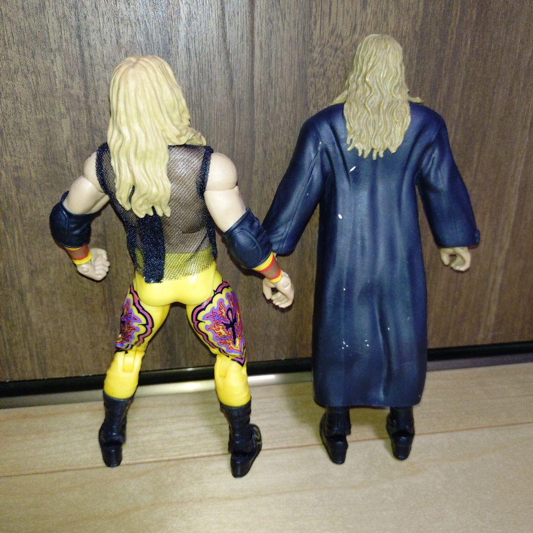 エッジ　＆　クリスチャン　WWE フィギュア　エリート　新日本プロレス