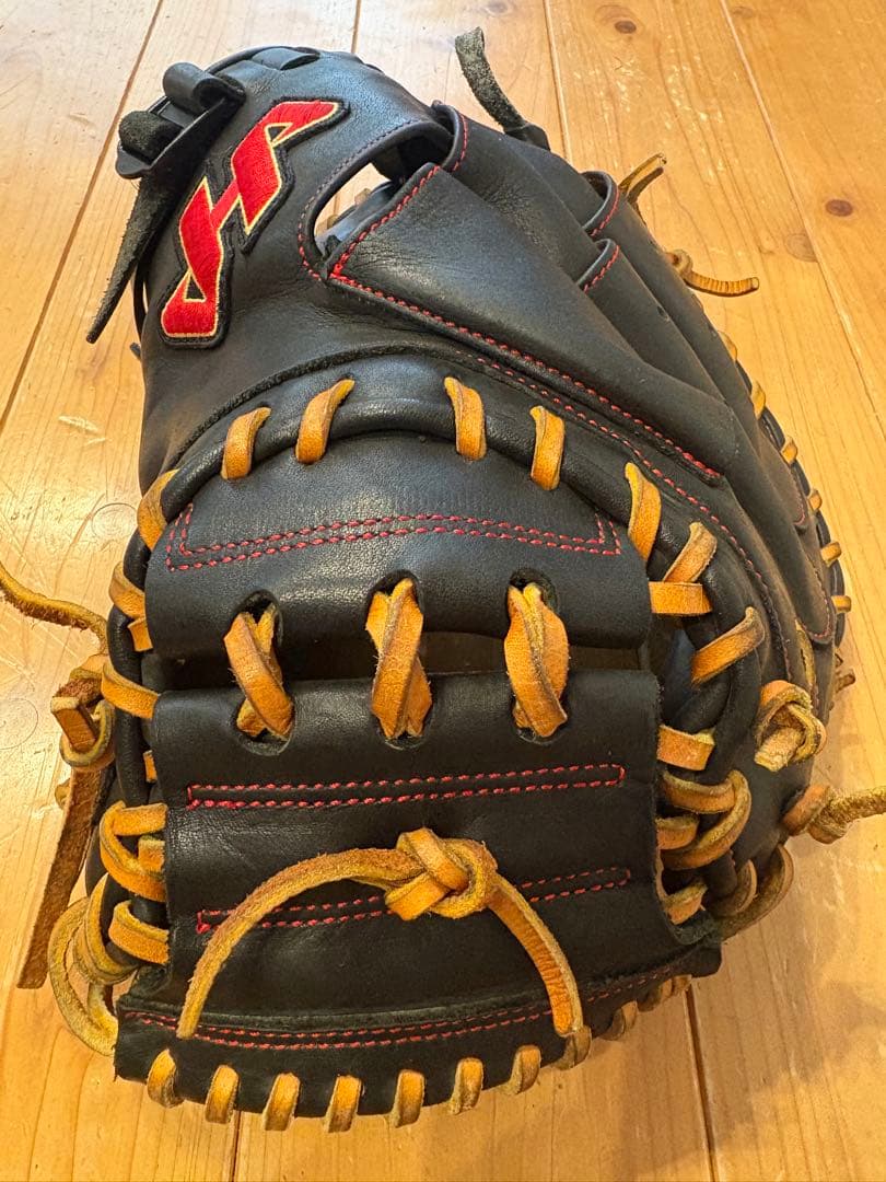 ハタケヤマ　キャッチャーミット　少年　美品