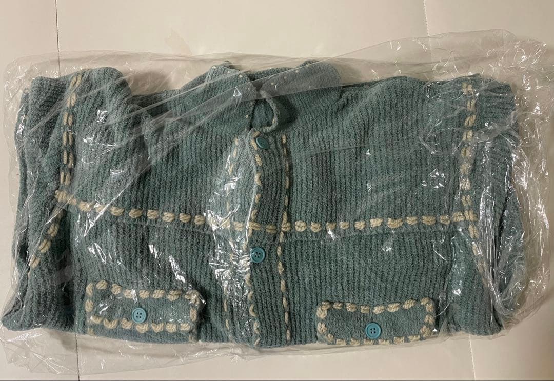 美品 PHINGERIN フィンガリン PG1 KNIT MOS MINT L