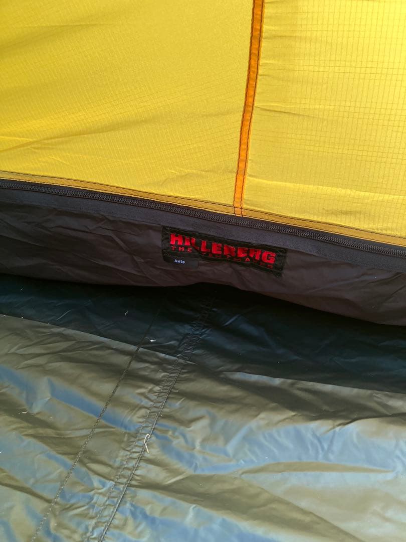 最終値下げ Hilleberg Akto ヒルバーグ アクト フットプリント付き