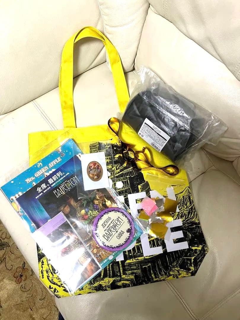 ミセスバベル大阪　ポーチ＆RingoJamシート特典　金テープ　紙吹雪　新品