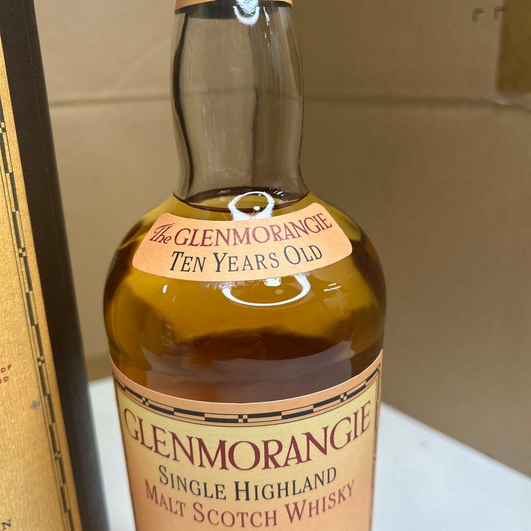 5497【未開栓】グレンモーレンジ10年 1000mL 43度　化粧箱付