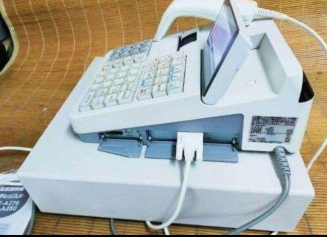 シャープレジスターXE-A280　PC連携　スキャナ付き　111395