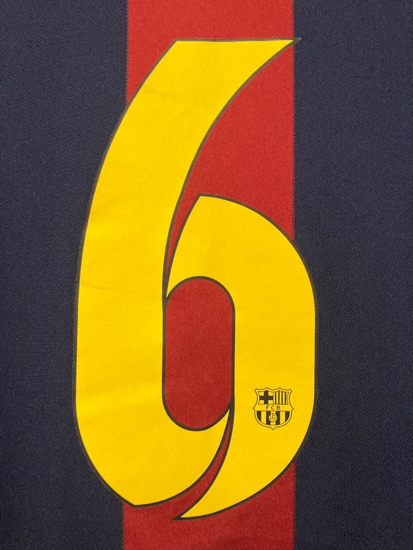 【正規品】シャビ　バルセロナ　14/15 ホームレプリカ