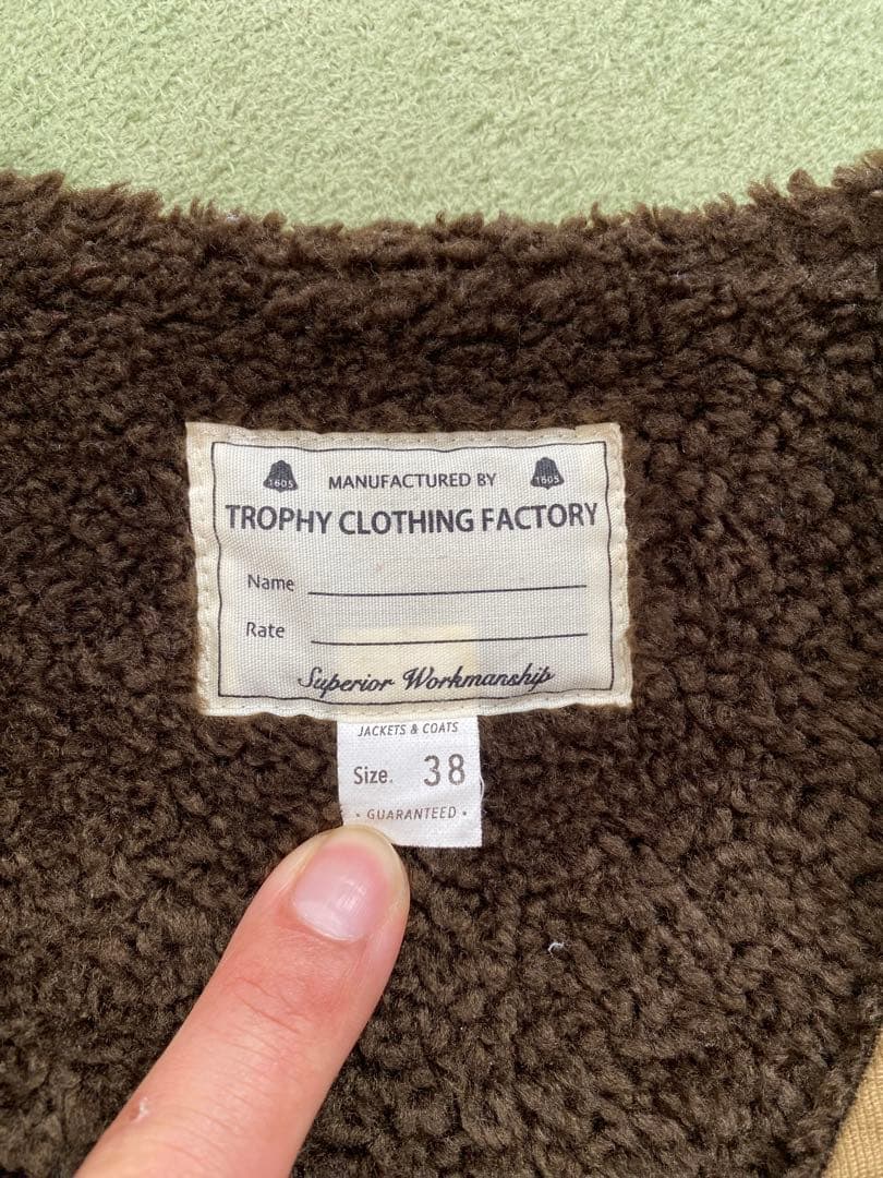 TROPHY CLOTHING ベスト サイズ38