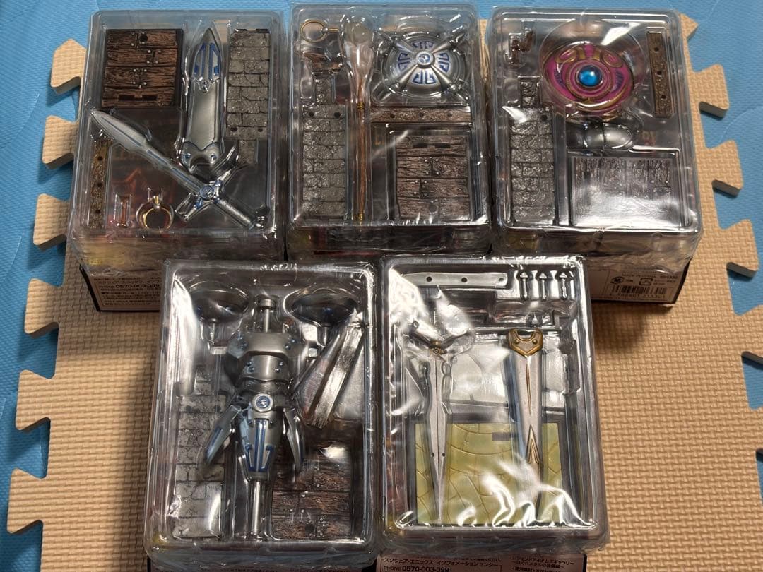 レジェンドアイテムズギャラリー　はぐれメタル装備フルセット　中身未開封未使用品