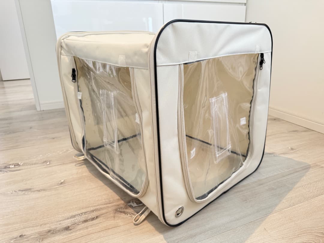 【美品・使用50時間未満】小型ペット用　高性能酸素濃縮器＋酸素室セット