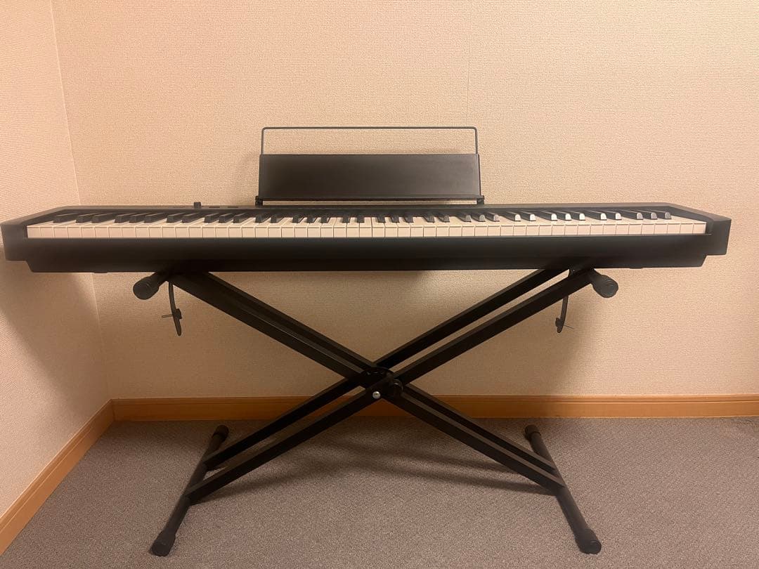 CASIO 電子ピアノ CDP-S150（88鍵盤）ブラック