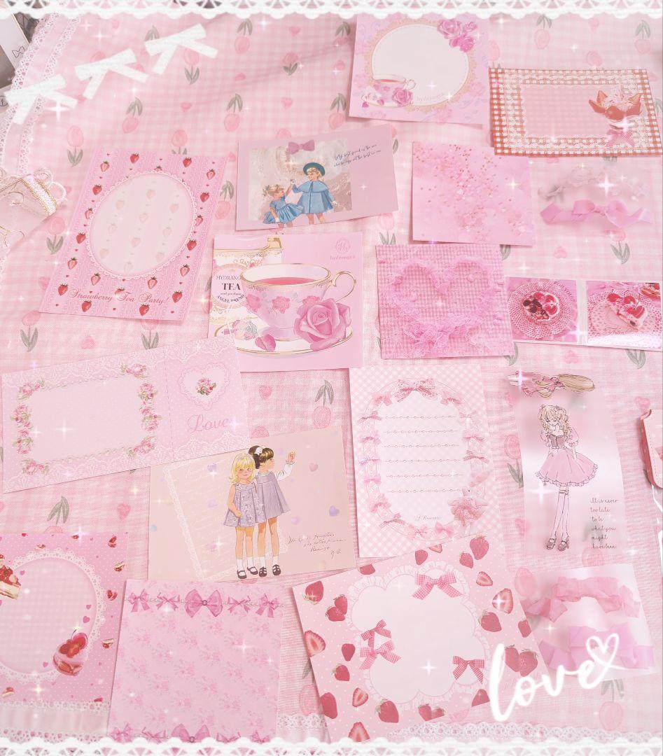 みぃーちゃん❤様ご確認用❤可愛いピンクメモ#749