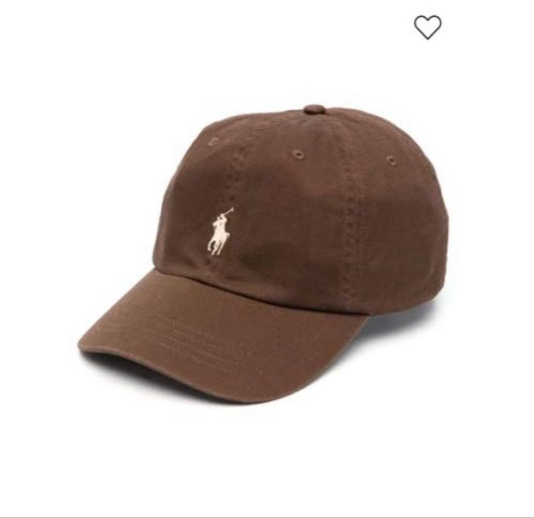 Polo Ralph Lauren ロゴ キャップ ブラウン