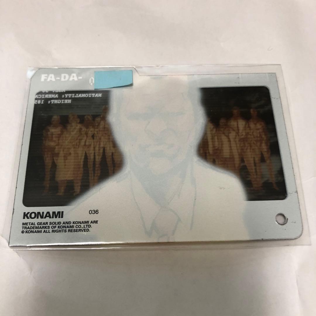 その他 L GEAR SOLID Trading Card GRIZZLY 36