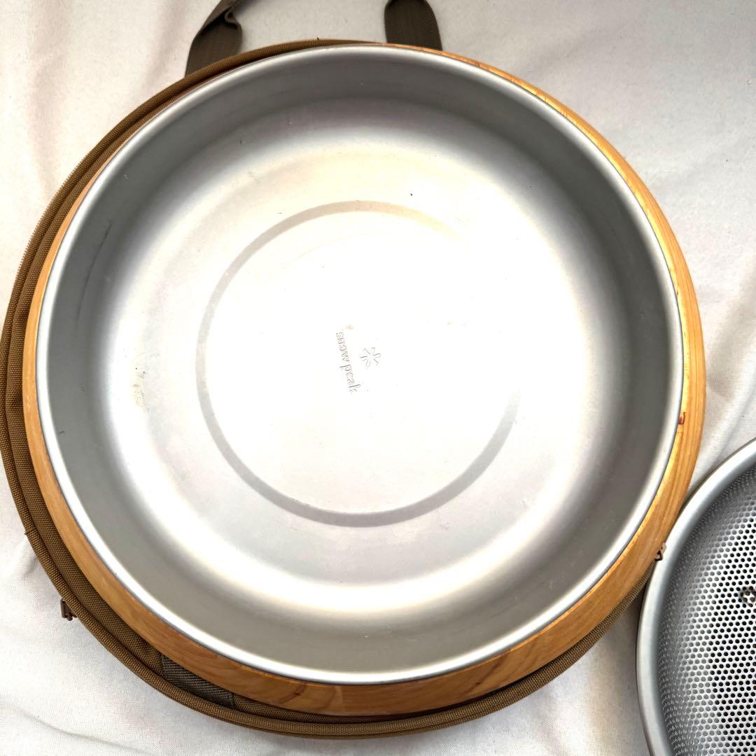  Peak パーティプレート 専用ケース付 スノーピーク PEANITY