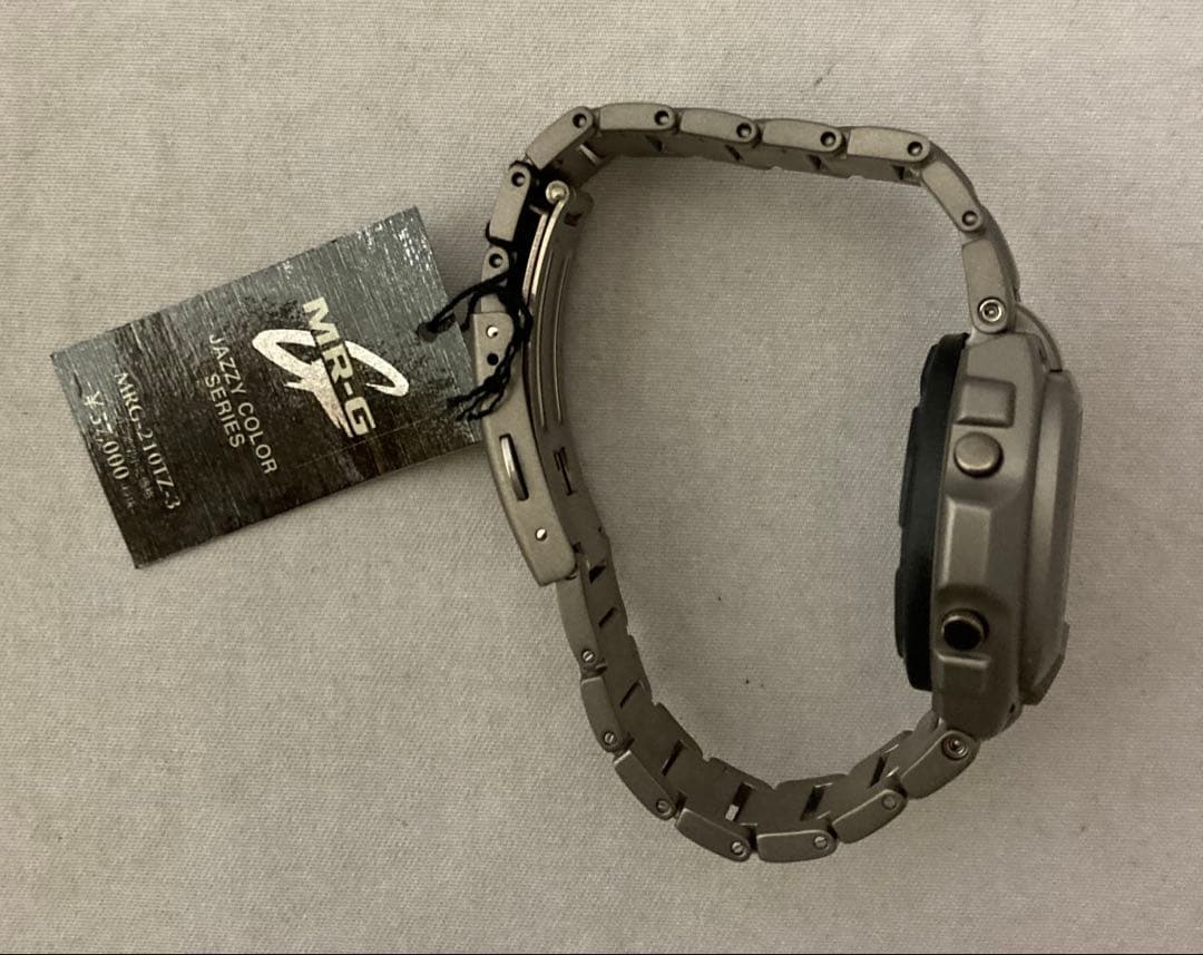 G-SHOCK MRG-210T チタン デジタル シルバーカラー ジャズカラー