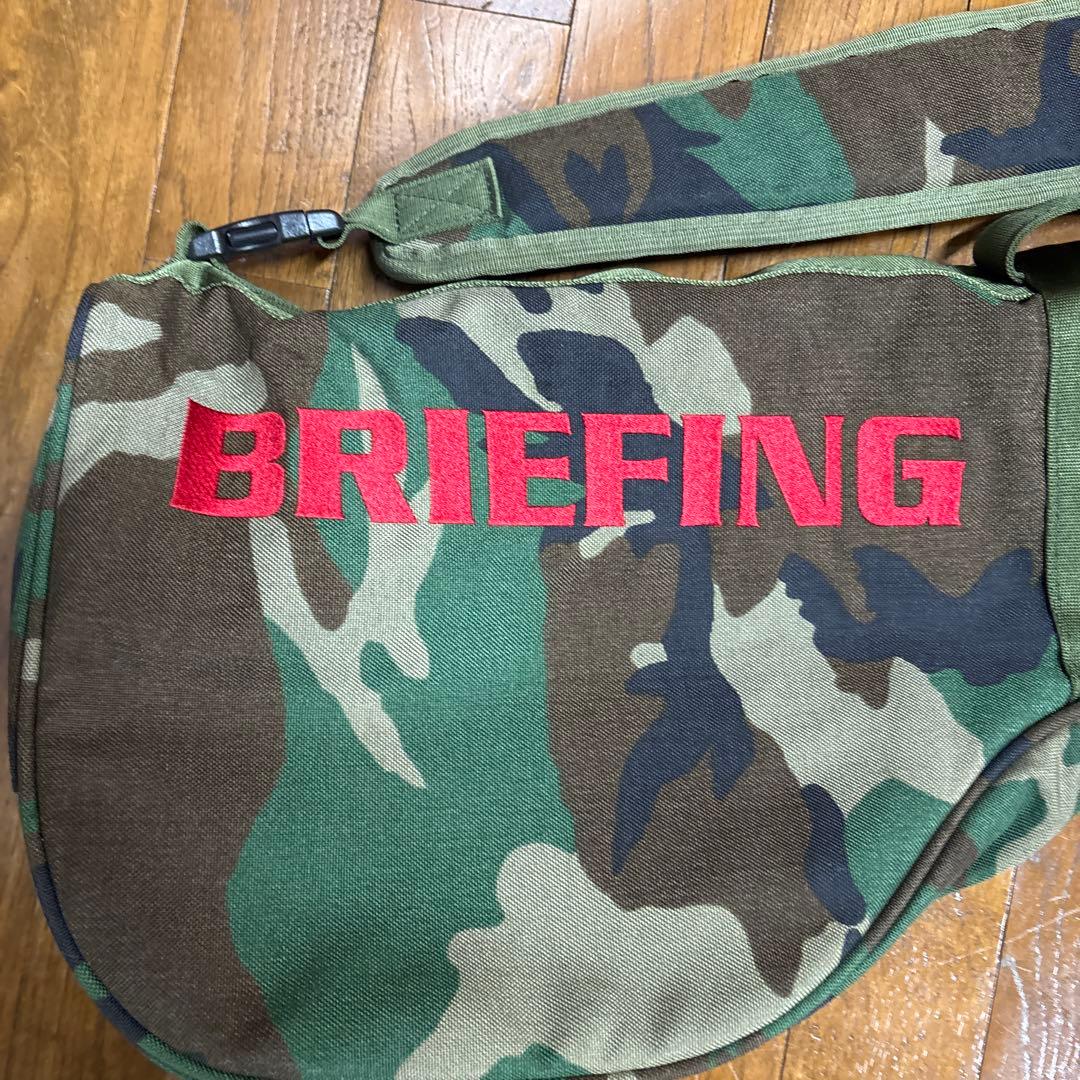 モ*ー様 BRIEFING x BEAMS 迷彩 ゴルフバッグ キャディバッグ
