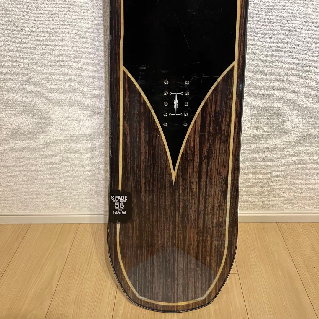 ヘッド SPADE 156cm ハイブリッドキャンバー LYT TECH 木目調