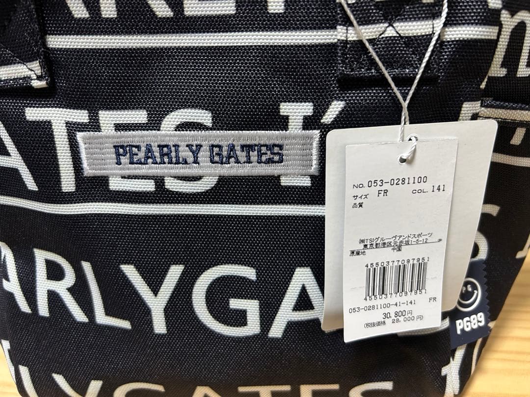 PEARLY GATES PG89 パーリーゲイツ　カートバック　中古未使用品