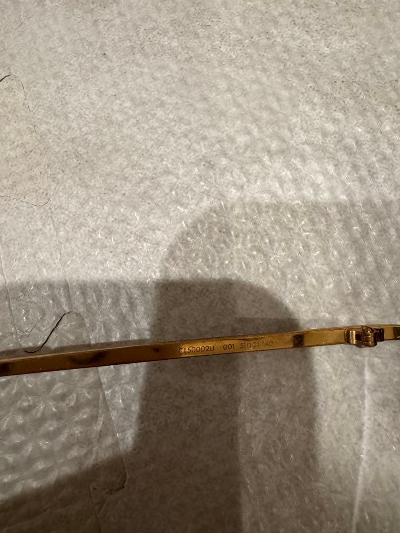 CELINEキャットアイスタイル メガネ(度あり)