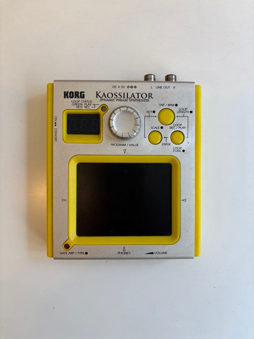 KORG KAOSSILATOR シルバー/イエロー