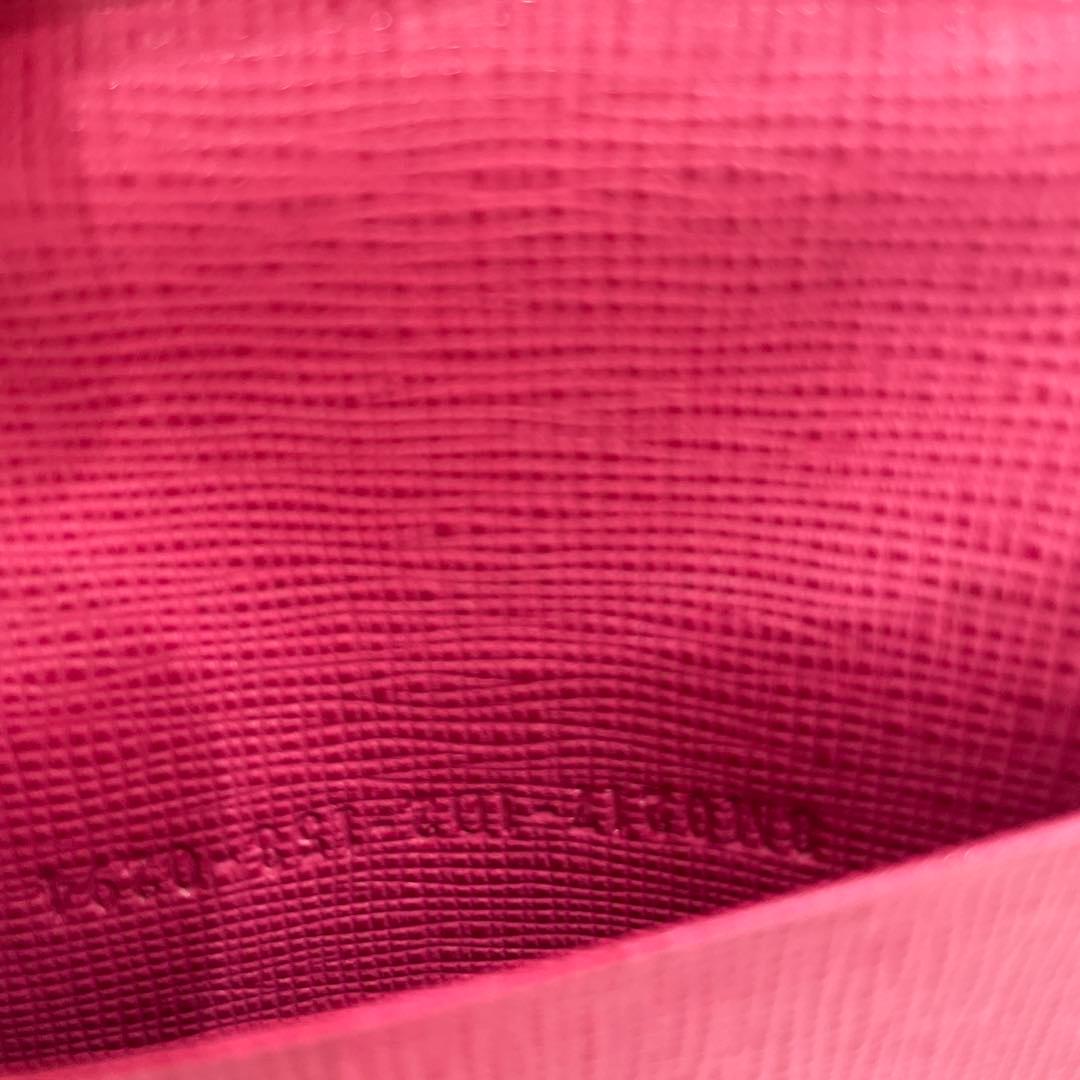 FENDI カードケース　鳥モチーフ　美品　ピンク/ベージュ