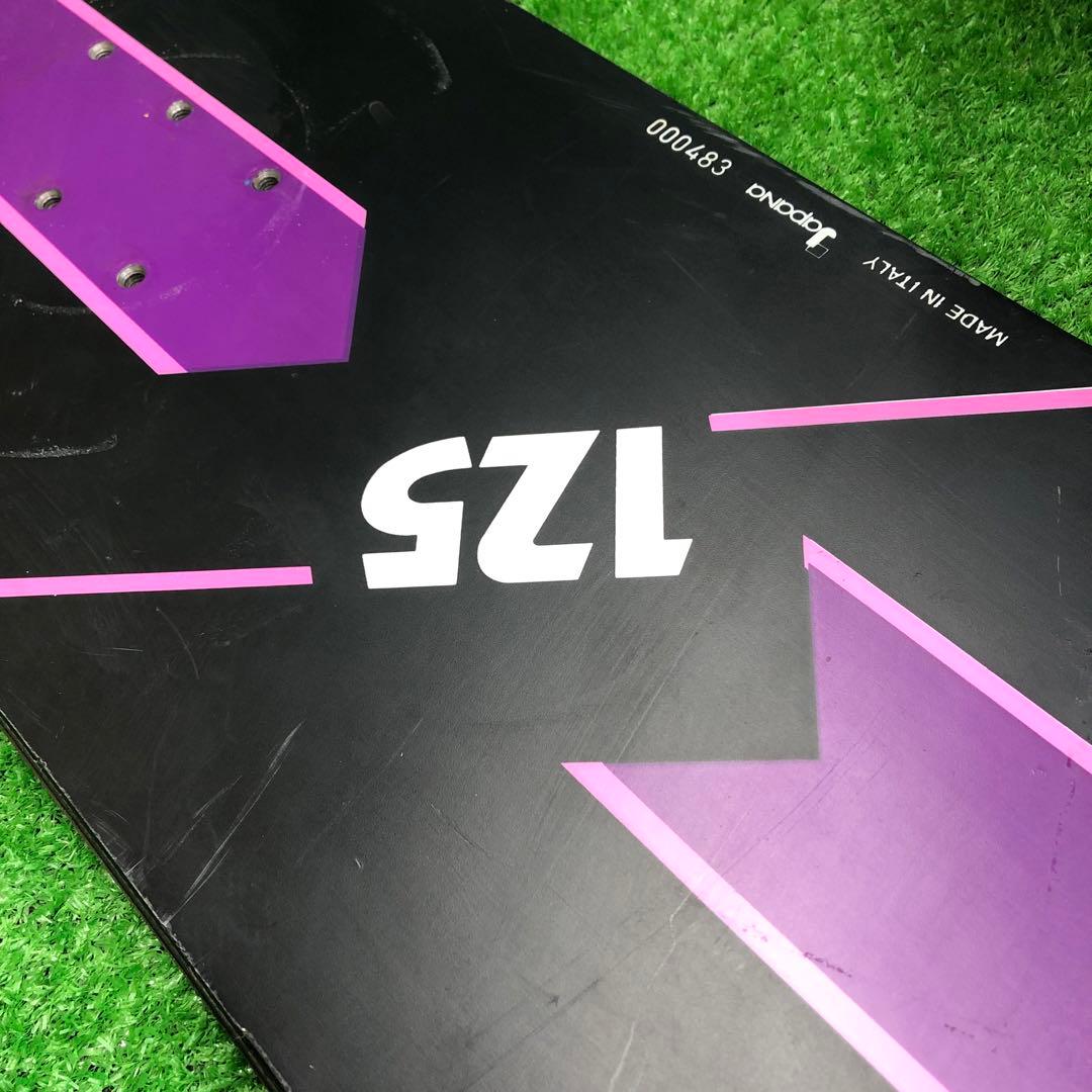 宝-633 子供用スノーボードセット125cm ビンディング新品 メンテナンス済