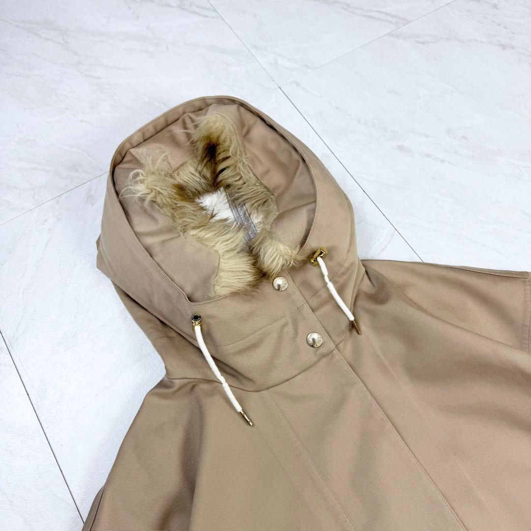 極美品 マッキントッシュ スカイパーカー モッズコート ファー 2way 4