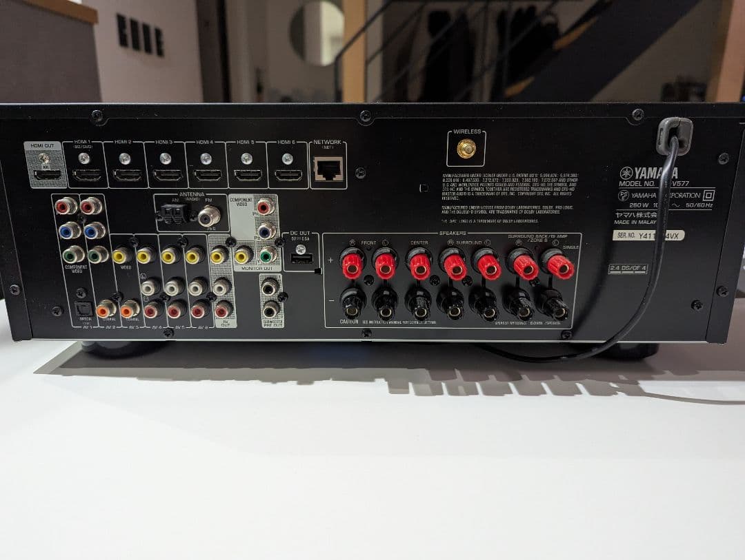 YAMAHA アンプ　RX-V577