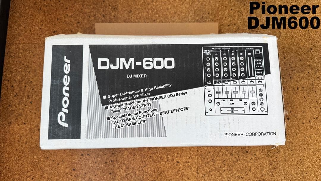 Pioneer DJM600 名機（美品/可動品/箱あり）
