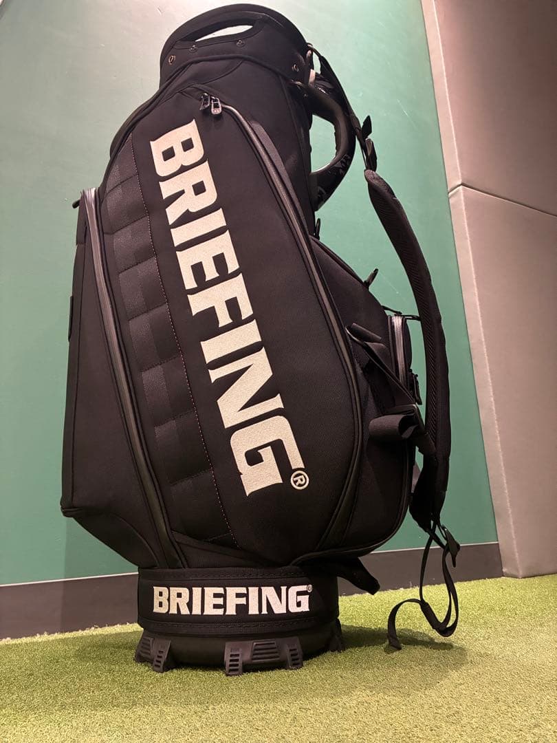 BRIEFING ブラック キャディバッグ　CR-3 #03