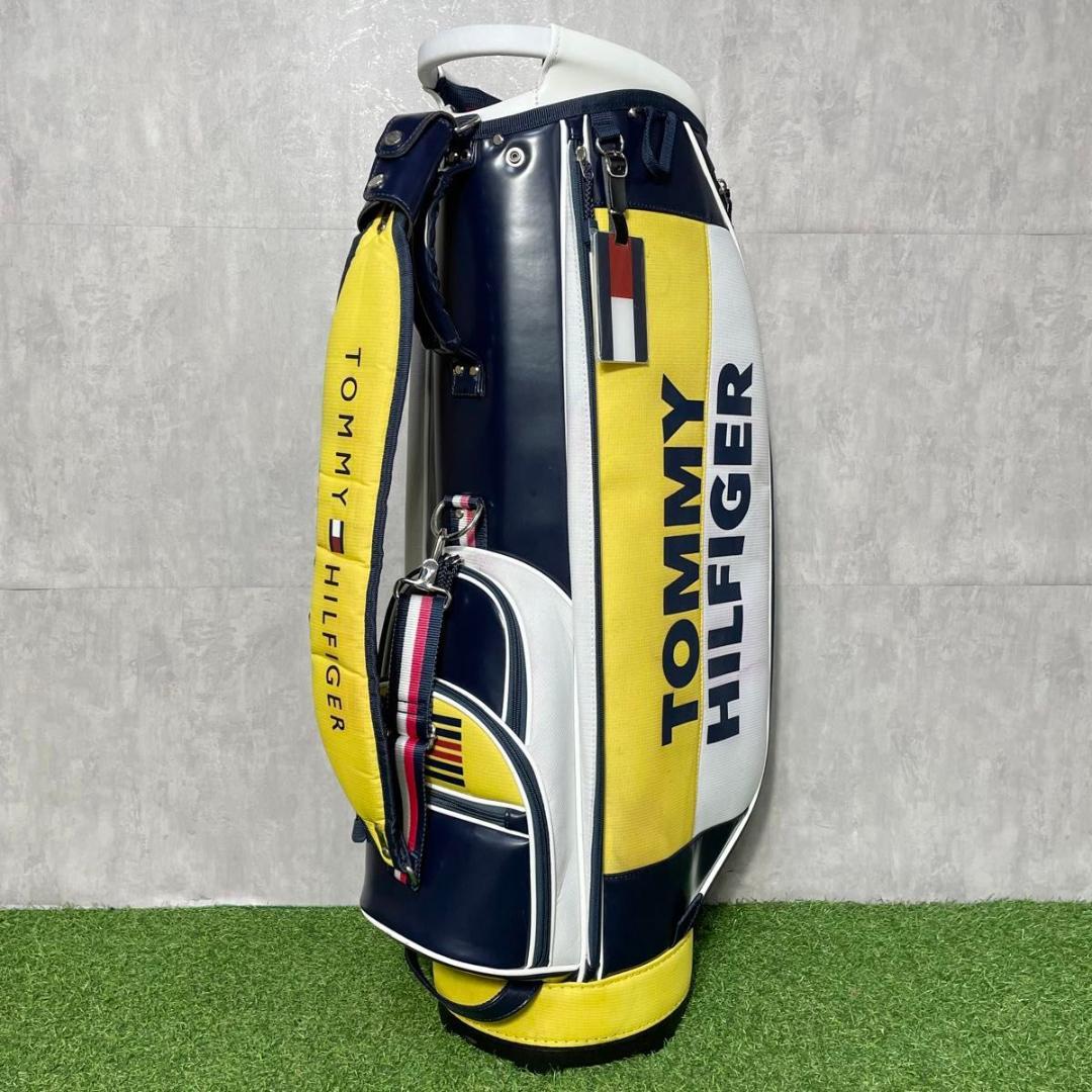   トミーヒルフィガー キャディバッグ ゴルフバッグ