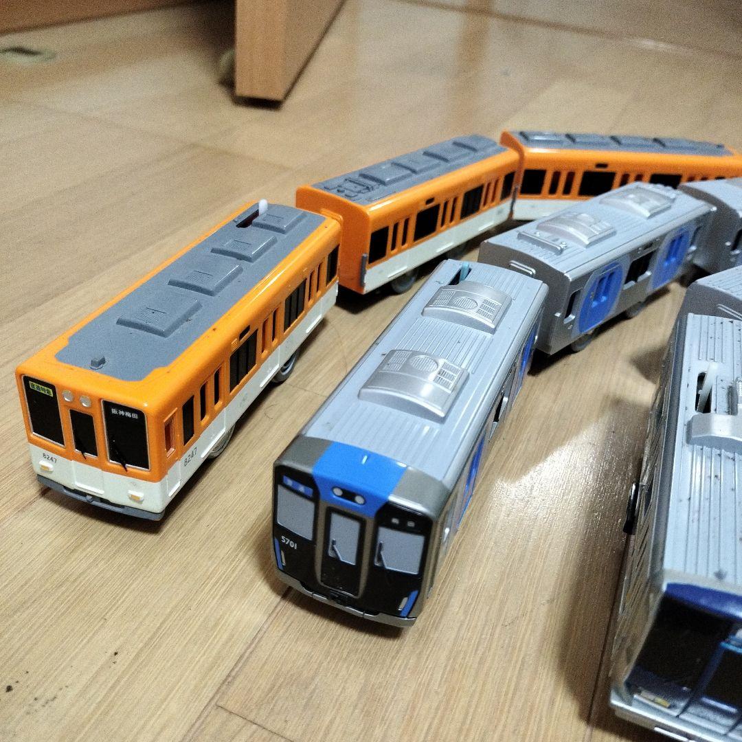レアプラレール 阪神8000系.5700系.JR西日本321系