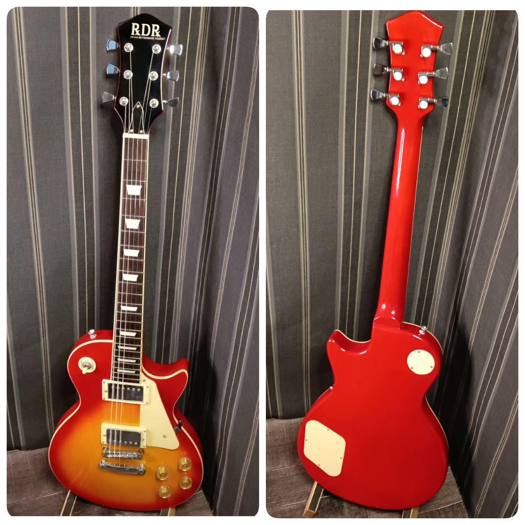 美品 新品弦 RDR レスポール サンバースト エレキギター ハムバッカー