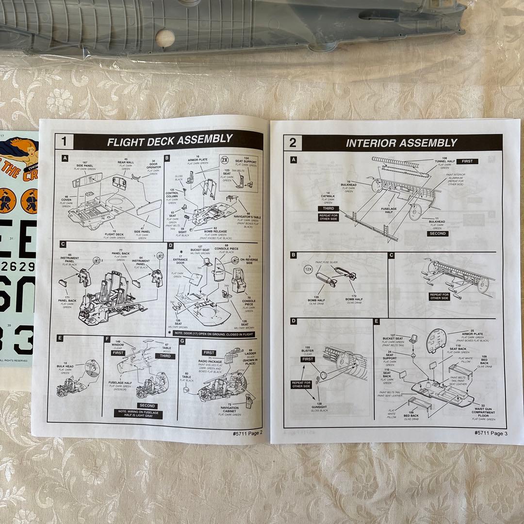 アメリカレベル B-29 スーパーフォートレス 1/48スケール 85-5711