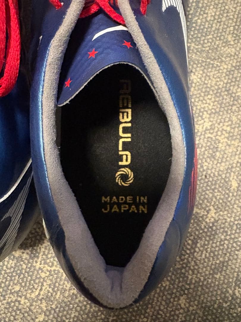 REBULA サッカーシューズ ネイビー/レッド　28