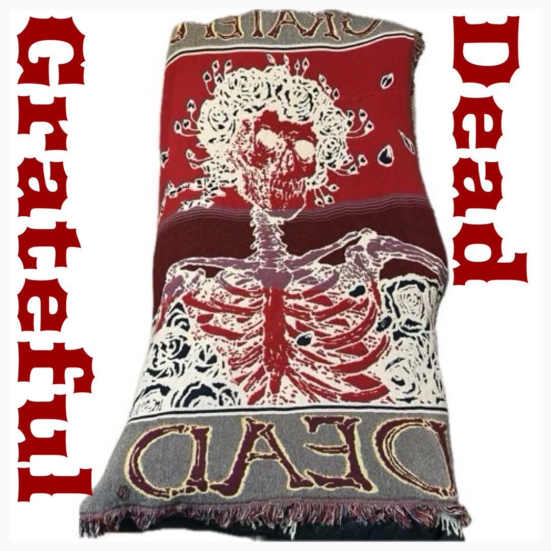 グレイトフル・デッド デットローズ ブランケット ラグGrateful Dead