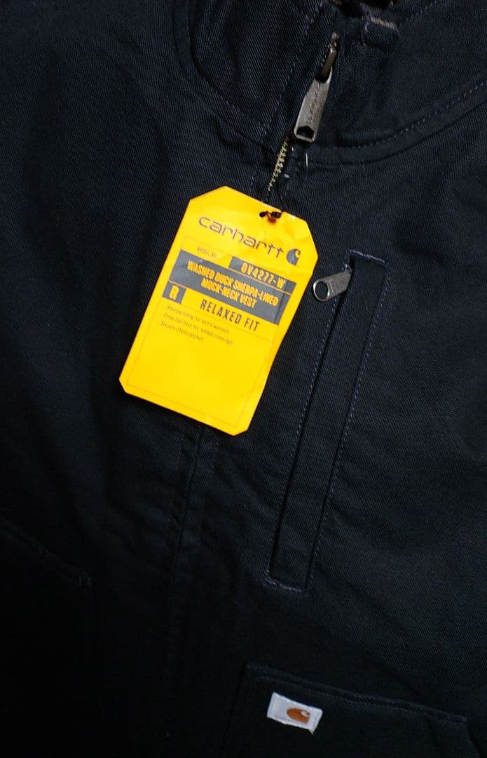 ✨今日だけ価格✨■Carhartt ダックベストブラック 【デッドストック】