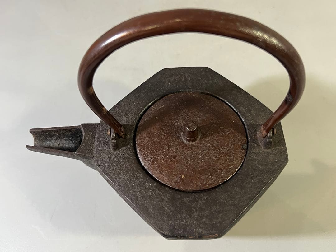 DT758 鉄瓶 銚子 替蓋付 共箱 美品