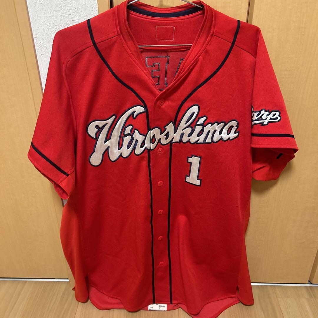 広島東洋カープ　前田智徳　プロコレクション　ユニフォーム（ビジター）XO