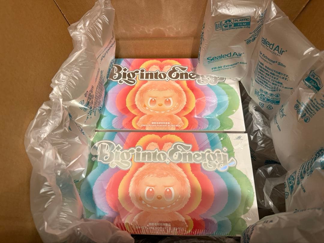 ぬいぐるみ LABUBU THE MONSTERS Big into Energy 2box