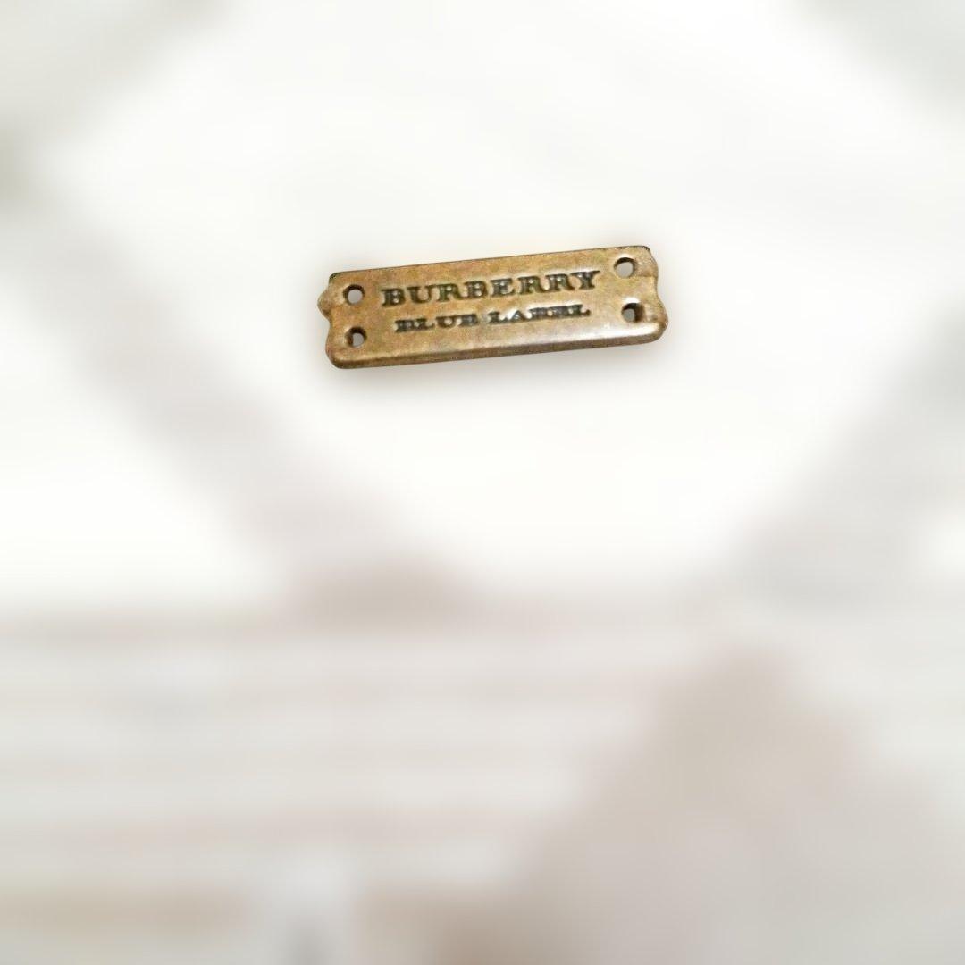 BURBERRY LONDON ブルーレーベル チェック ミニ ワンピース 36