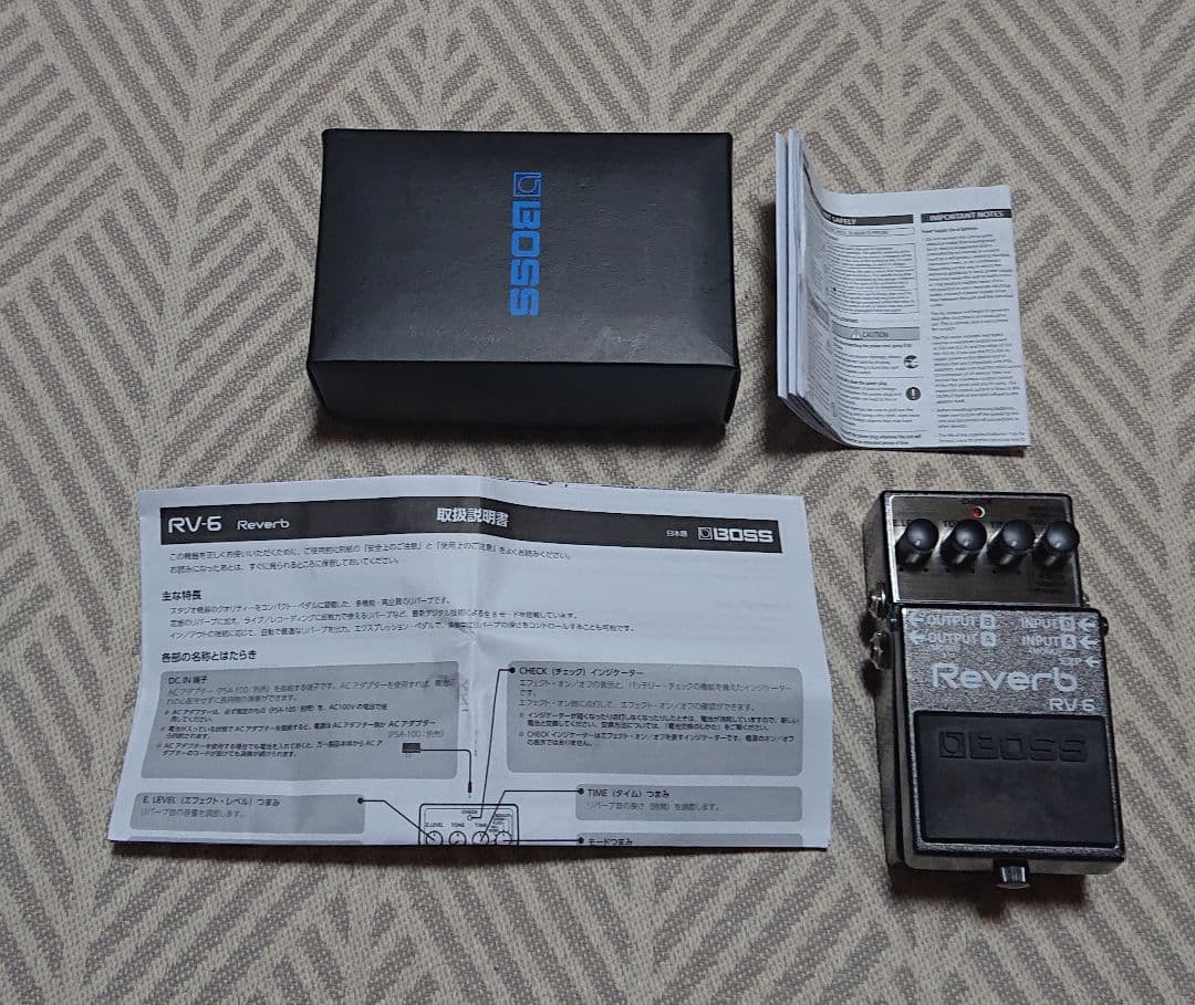 BOSS rv-6 リバーブ エフェクター