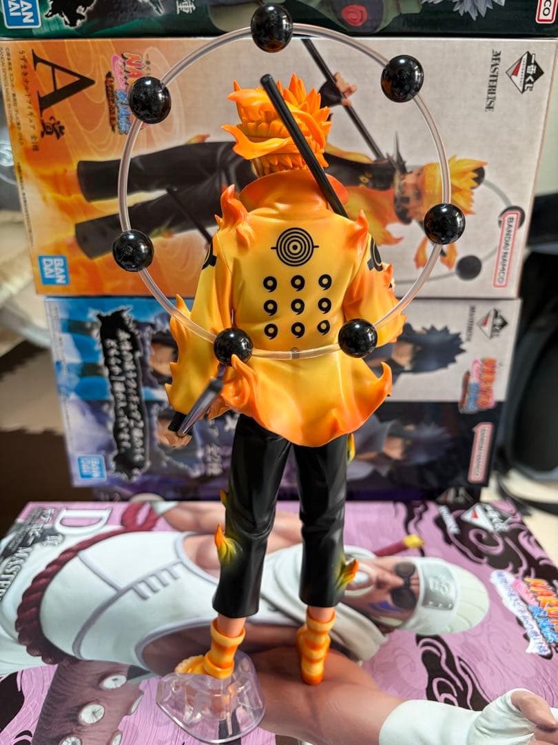 一番くじ 紡がれる火の意志 A賞 B賞 セット ナルト サスケ フィギュア